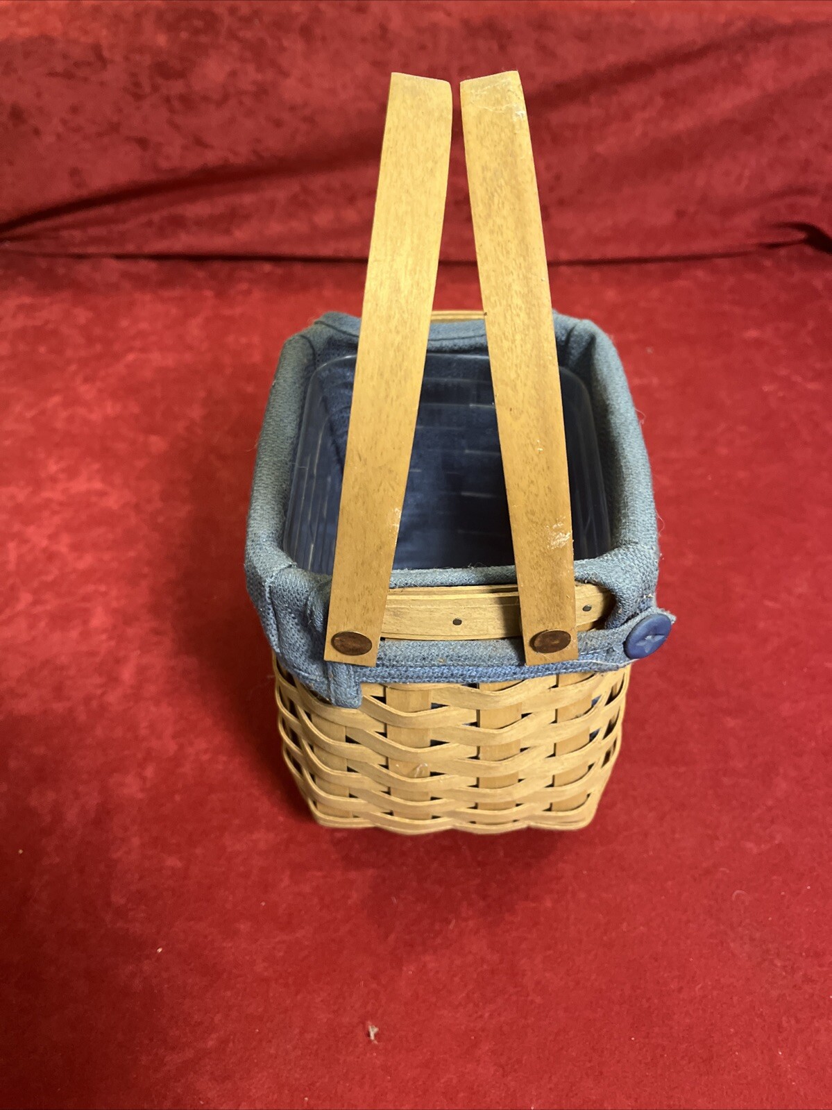 Longaberger 2003 Carrier 7 Inch Deep & Liner