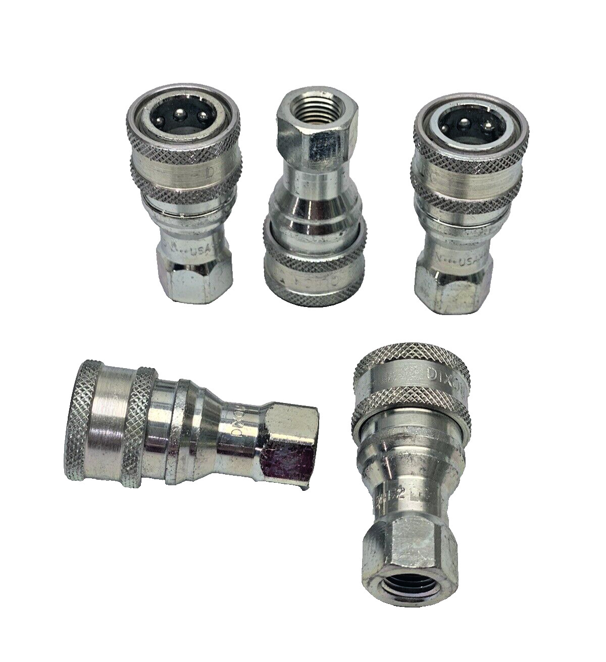 Pack of 5, Dixon Quick Coupling 2HF2 Hydraulic Socket