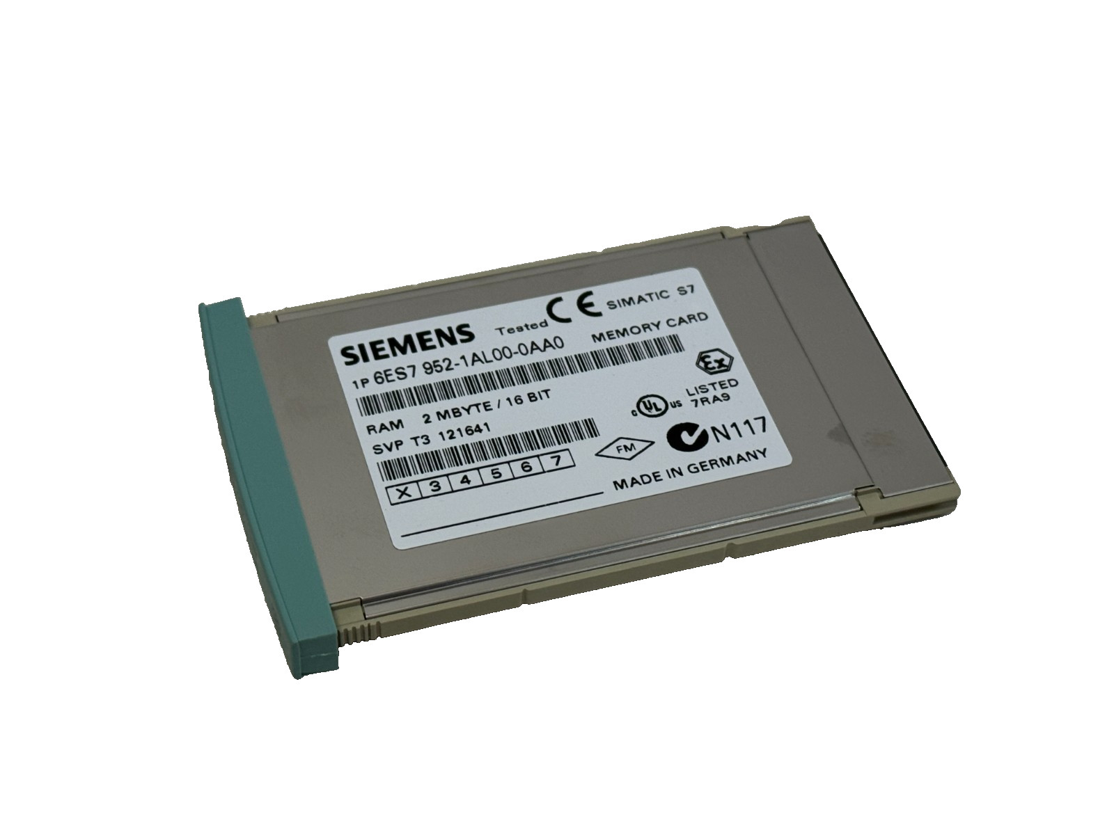 USED Siemens 6ES7 952-1AL00-0AA0 Memory Card