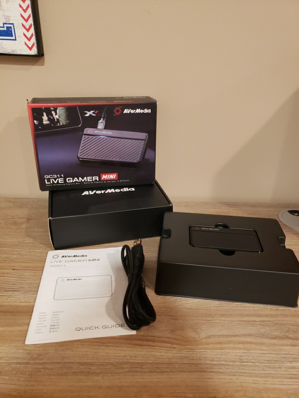 AVerMedia Live Gamer Mini GC311 Game Capture Good Condition Used