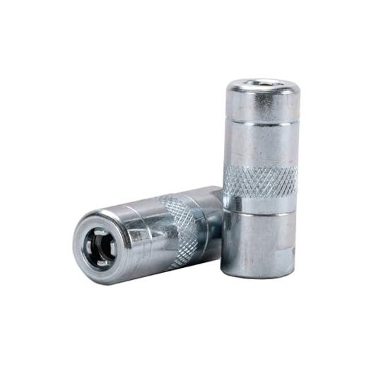 LX-1400-2 Silver 1/8" NPT Standard 1/8" NPT (Pack of 2) Standard Coupler