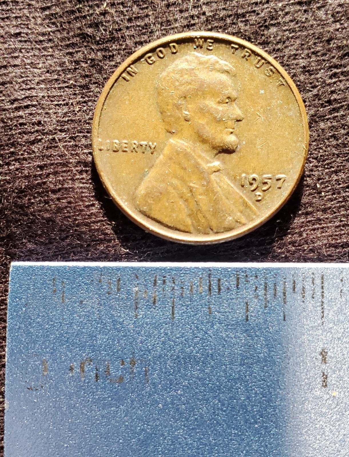 1957 D WHEAT PENNY