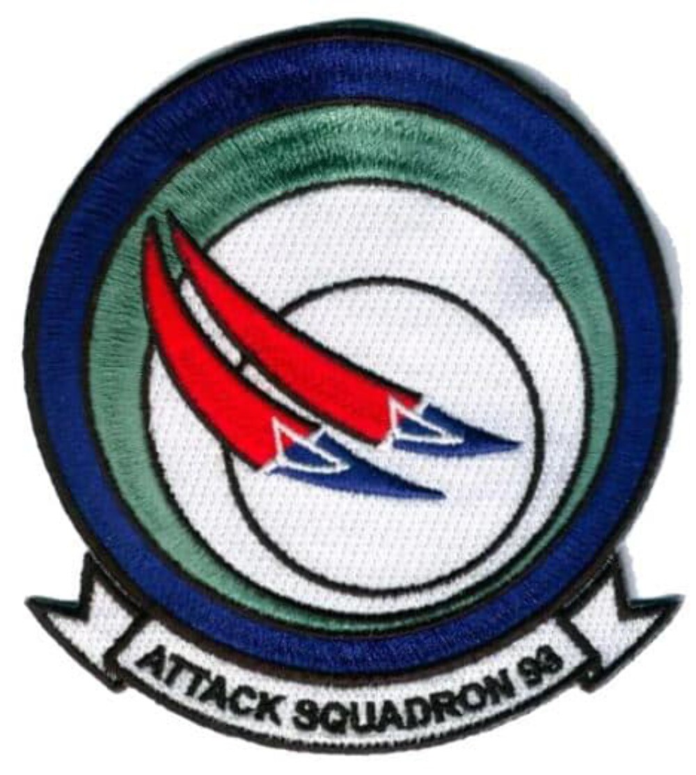 VA-93 Blue Blazers Squadron Patch –Sew On
