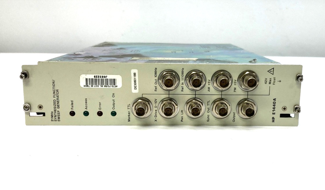 HP Agilent Keysight E1440A 21MHz Synthesized Function Sweep Generator Module
