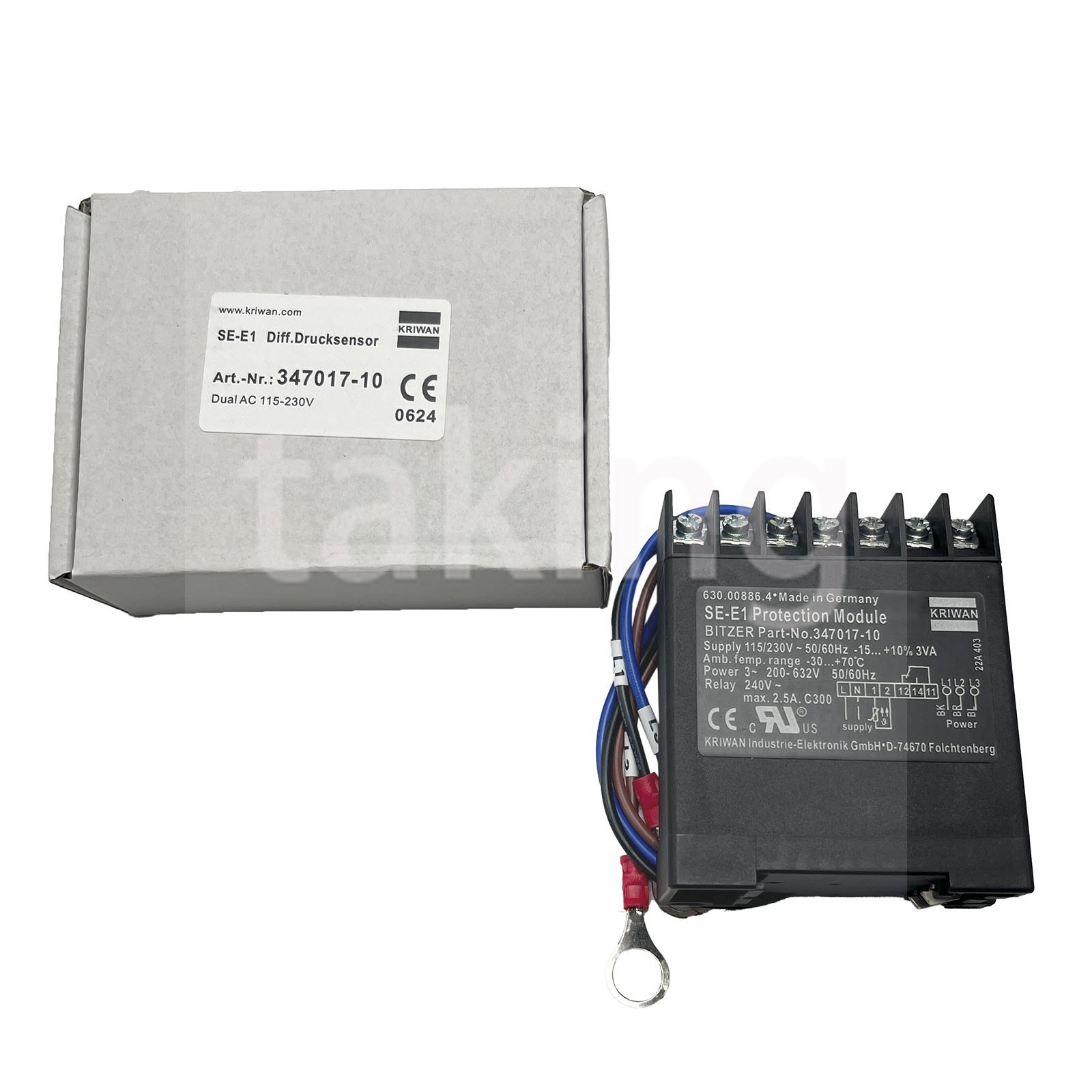 1pc Compressor Protection Module for Bitzer Se-E1 347017-10
