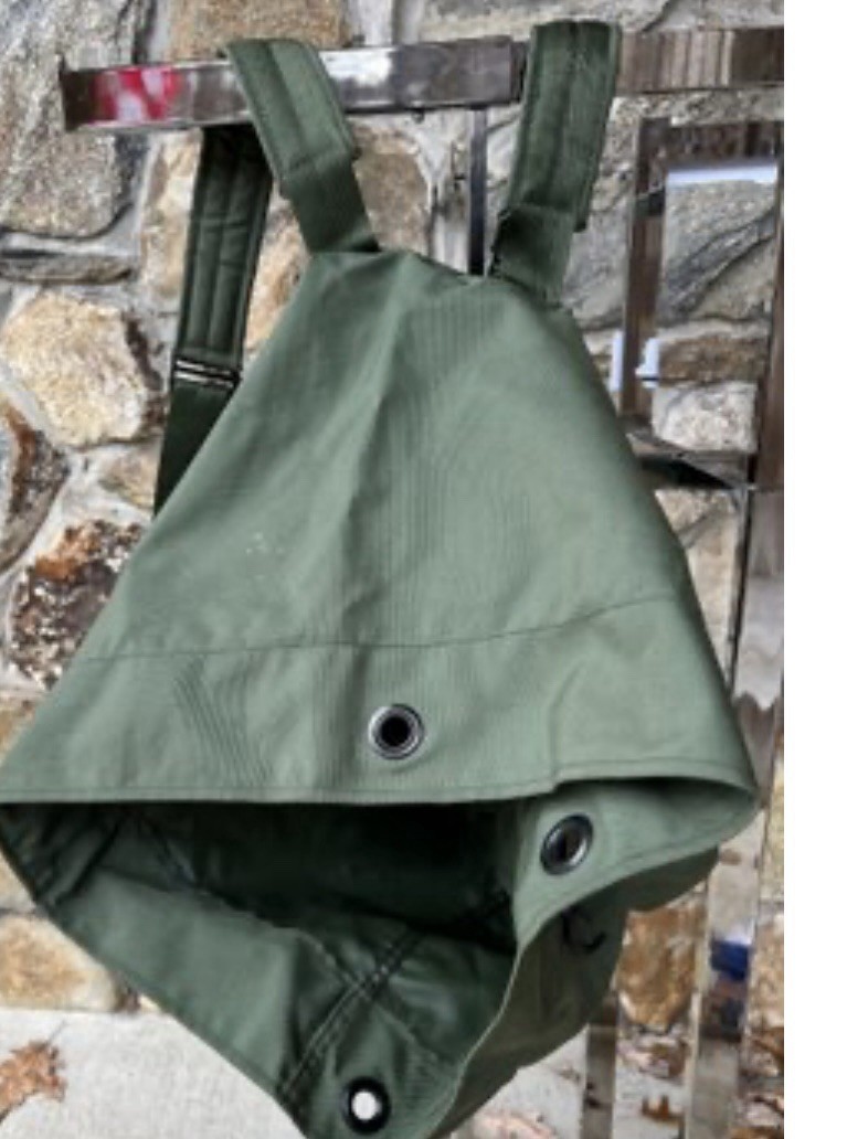 US Military Army Green Canvas Duffle Bag Backpack