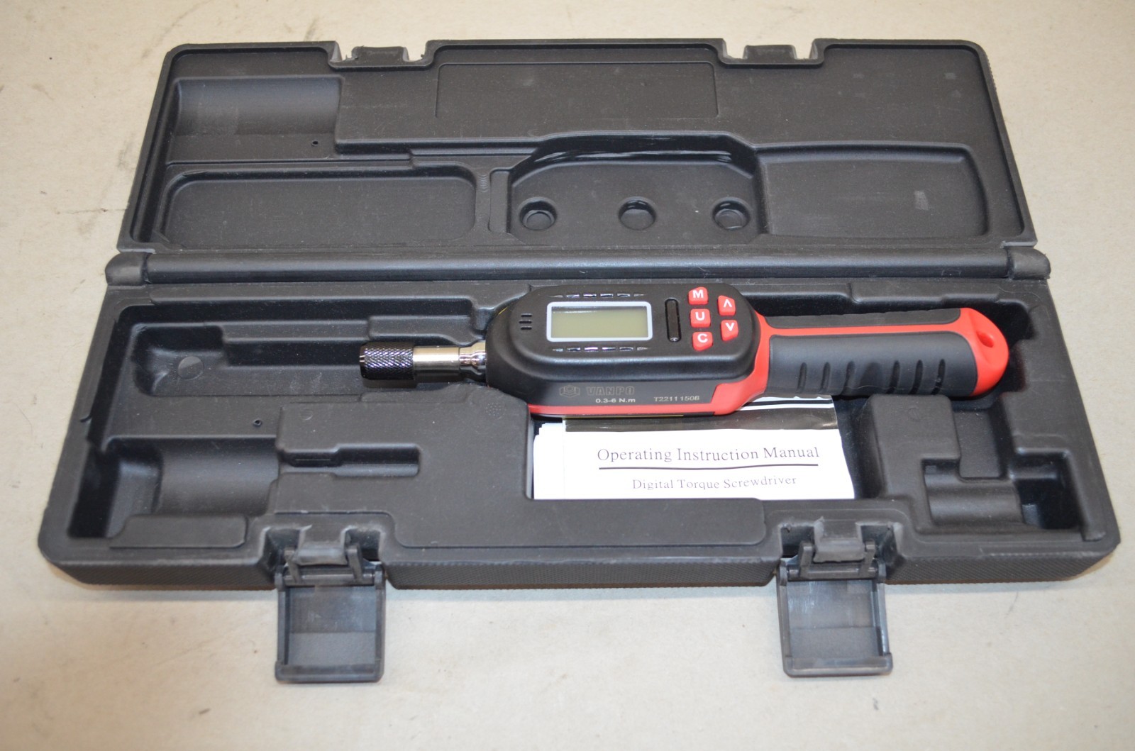 VanPo Digital Torque Screwdriver w/ Case