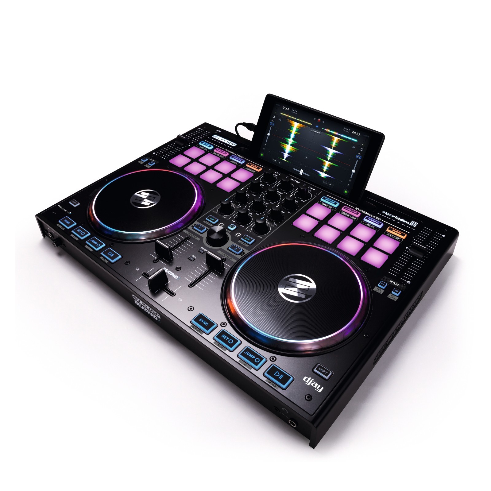 Reloop Beatpad 2 Channel DJ Controller: Made for iPad, Android/Mac