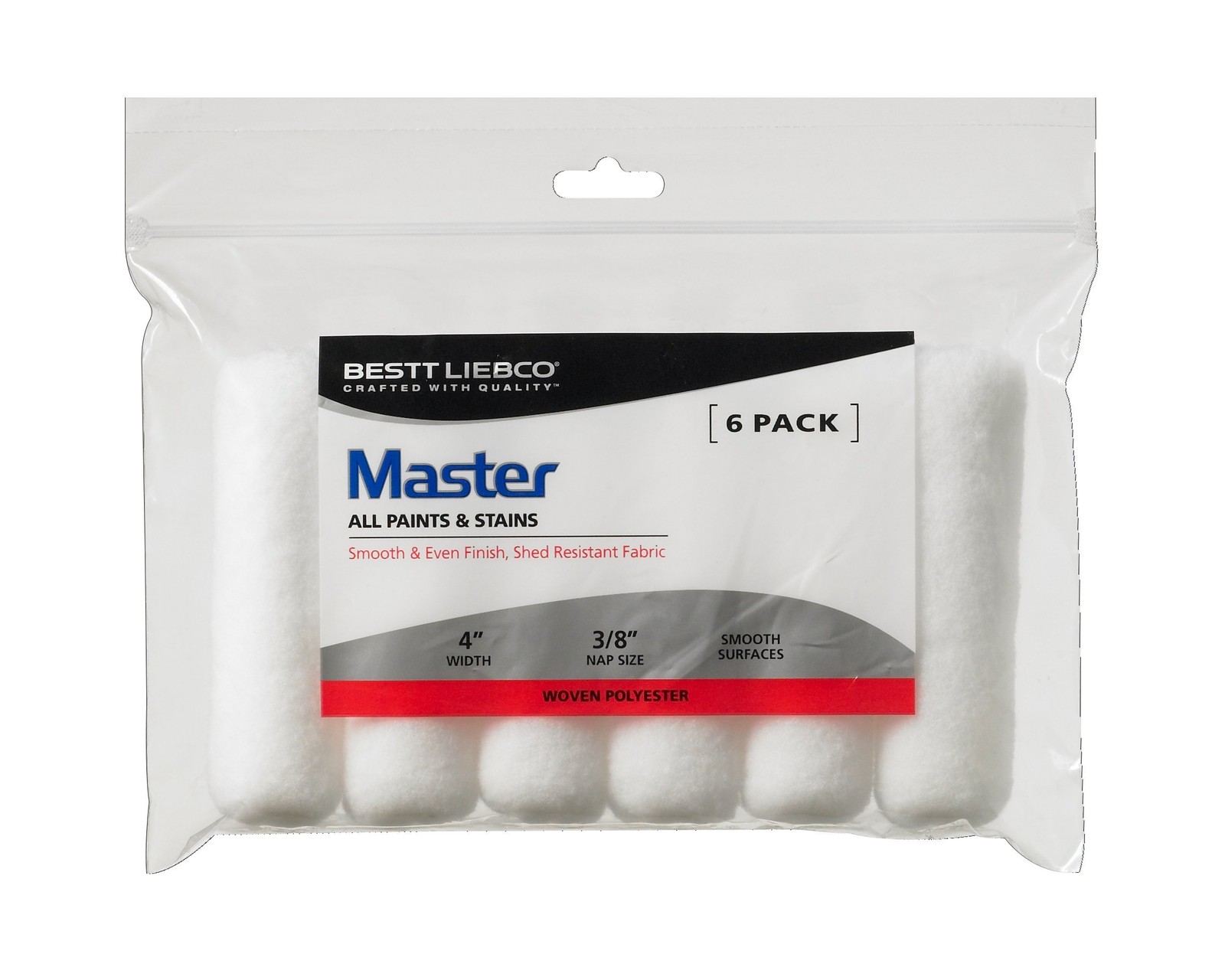 Bestt Liebco 559437600 Master Non-Bubbling White Woven Mini One Size, Multi