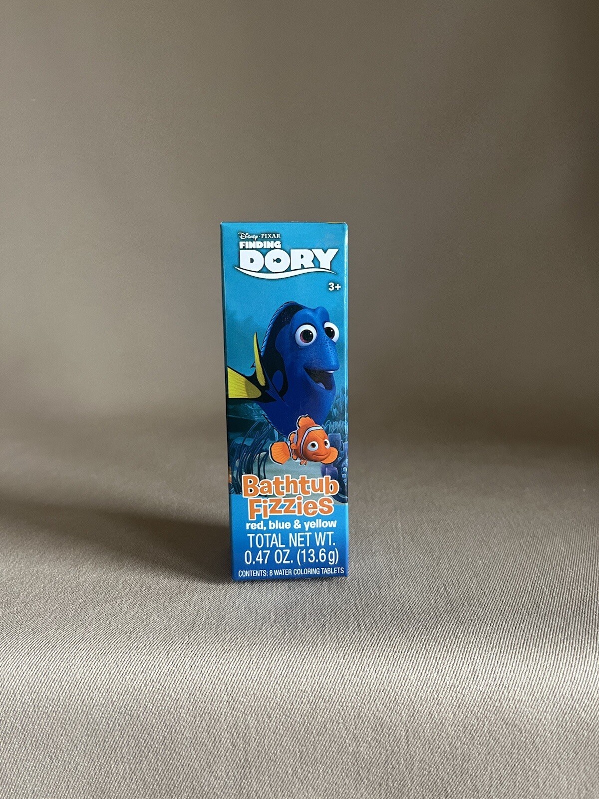 Disney “Finding Dory” Bathtub Fizzies~Has 8 Water Coloring Tablets, New In Box!