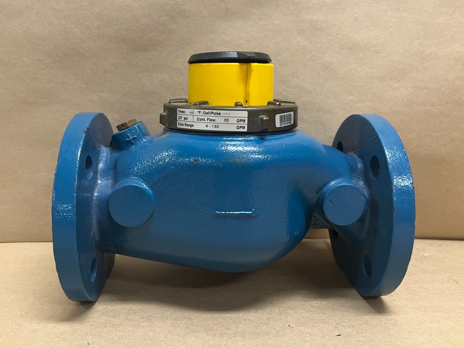 Niagara Liquid Meters Typ 123 Size 2" Flowmeter, Max. 122 F, 227 PSI ,Flow Meter