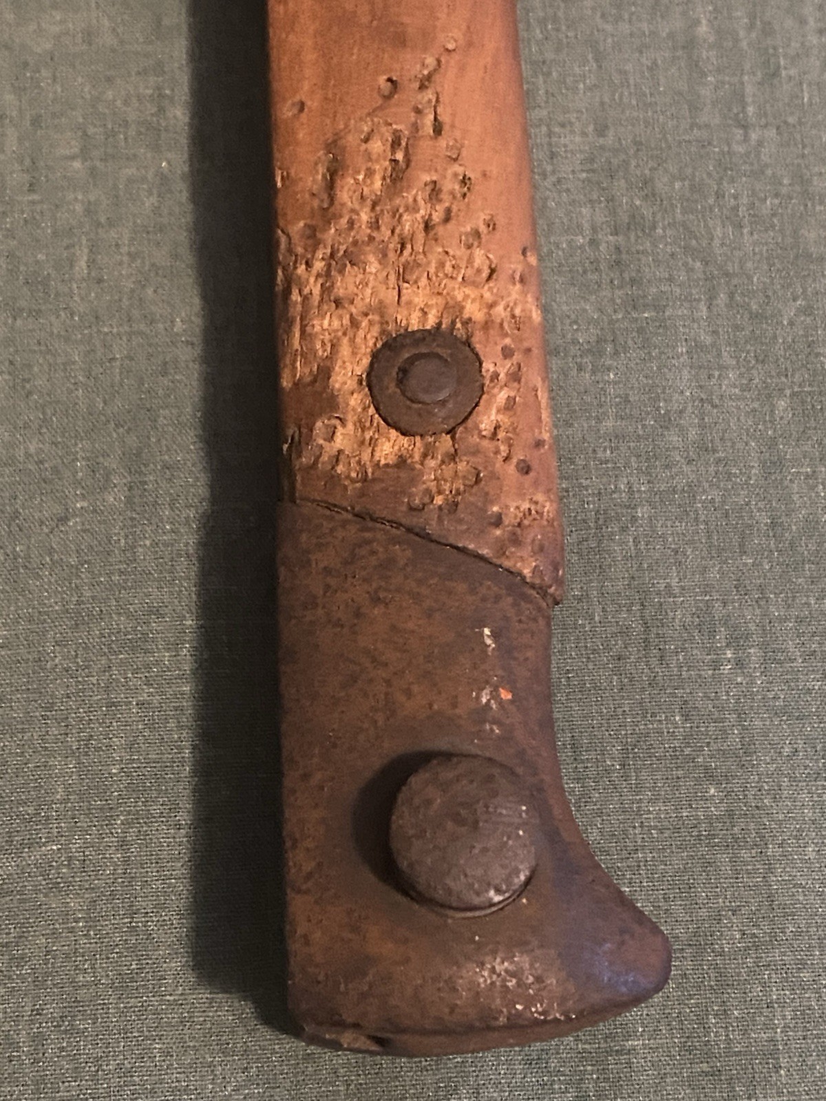 Vintage Original WW2 Italian Bayonet 1941