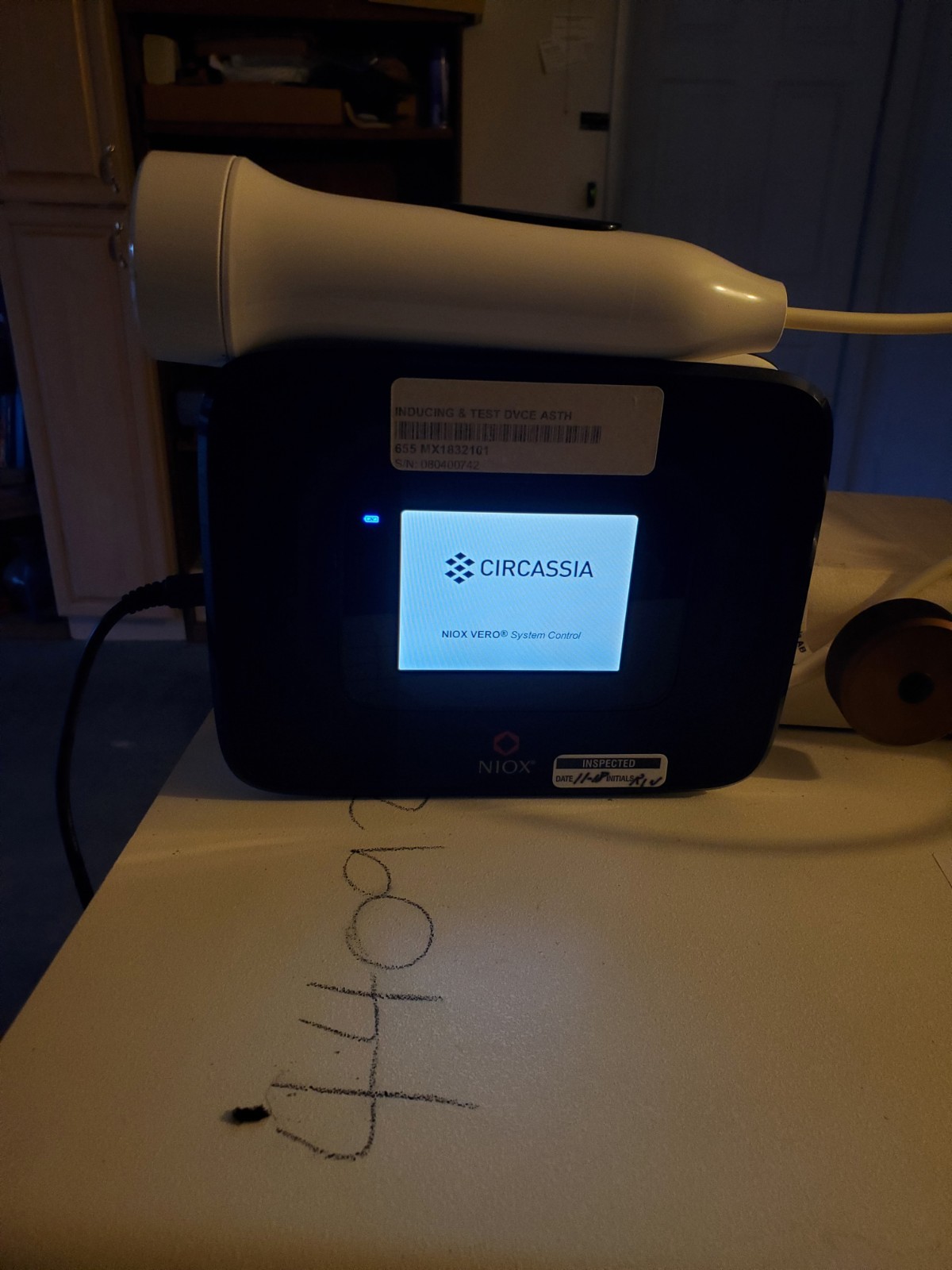 NIOX VERO EXHALED NITRIC OXIDE ANALYZER Fe In MINT CONDITION
