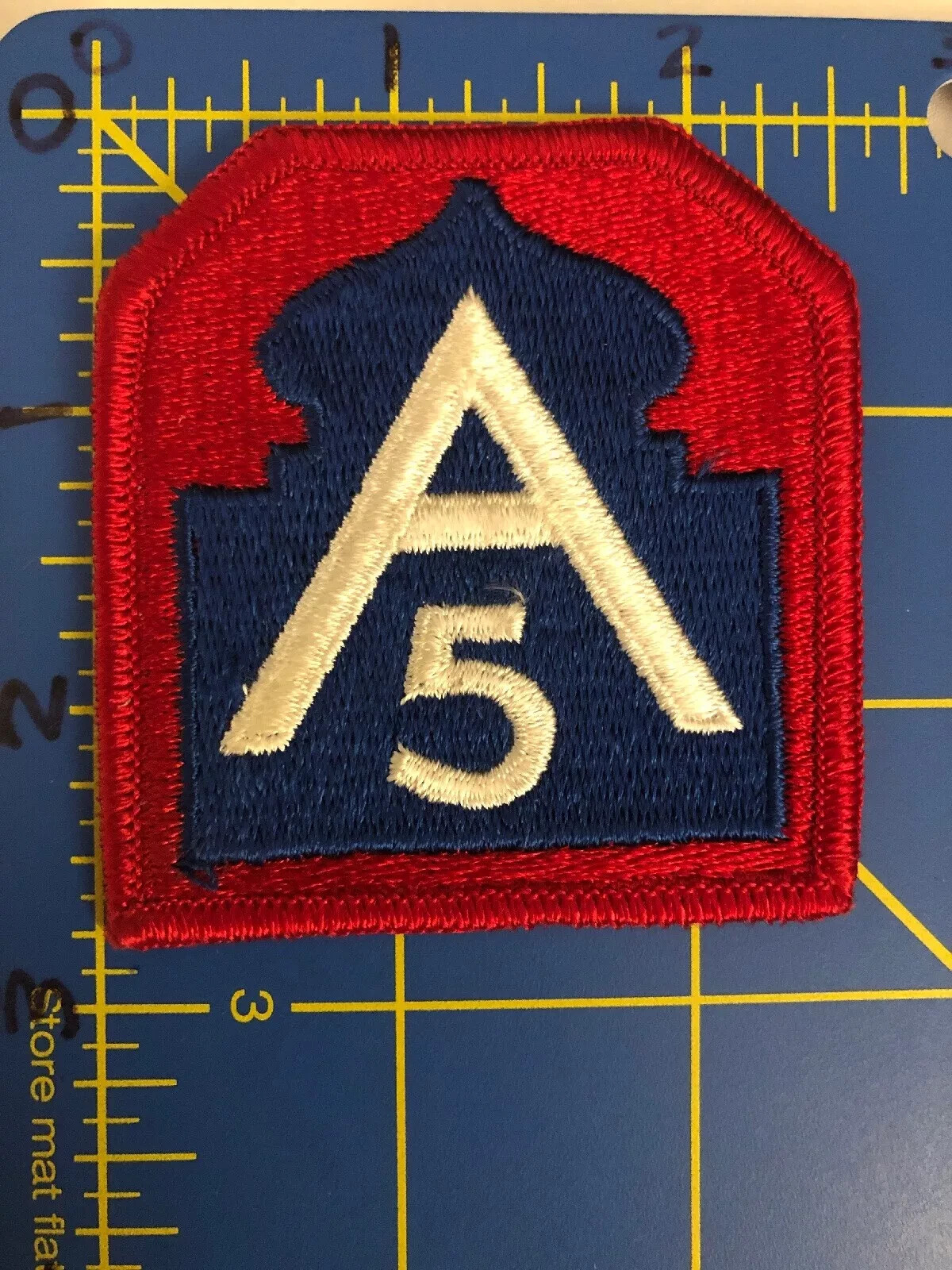 Fifth 5th United States US Army North Patch Service Component Command FSH TX A5