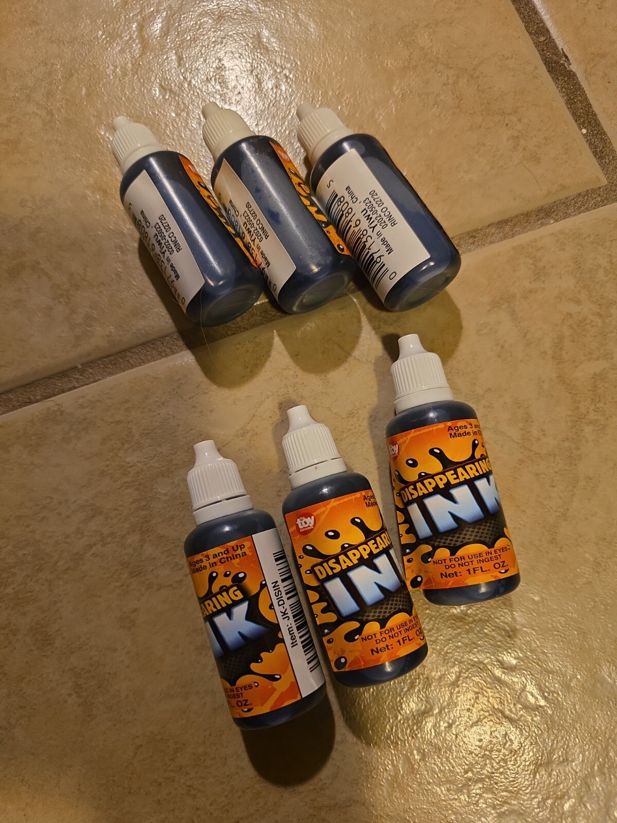 Magic Disappearing Ink 1oz Bottle - Novelty Party Gag Prank Joke Fun