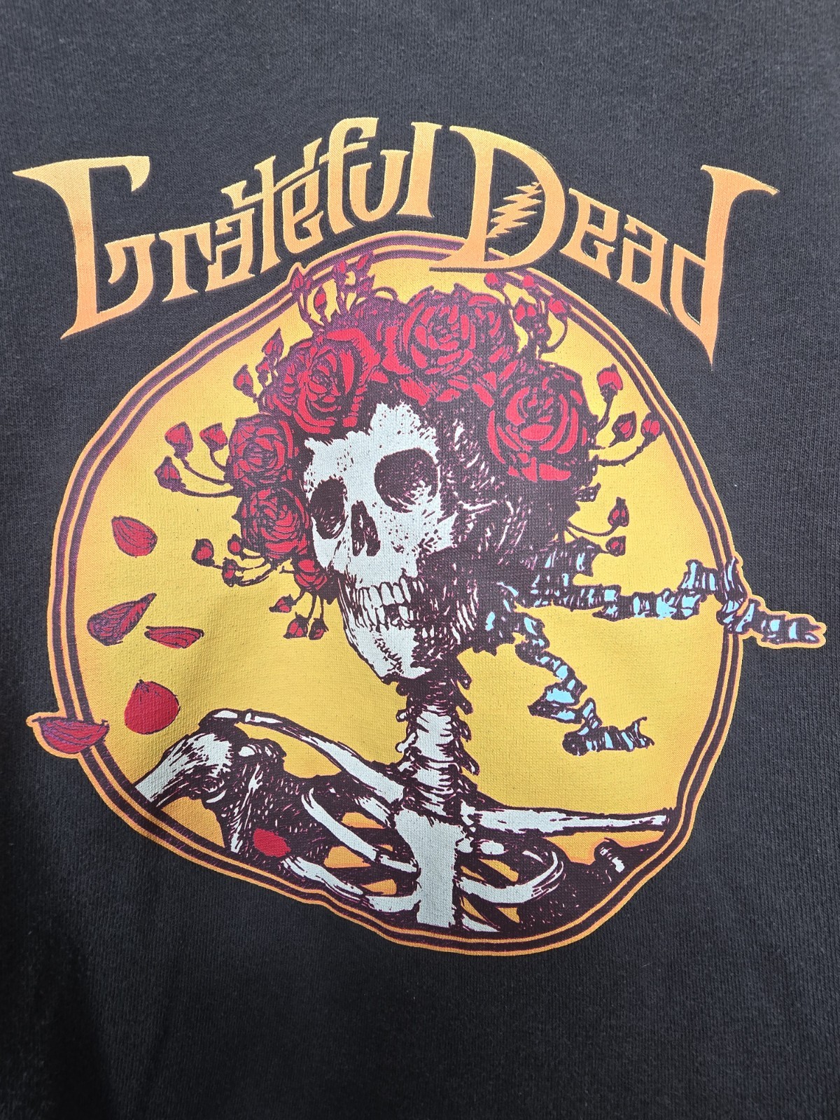 Grateful Dead Cropped Sweatshirt XXL Bob Weir Jerry Garcia Phil Lesh Mickey Bill