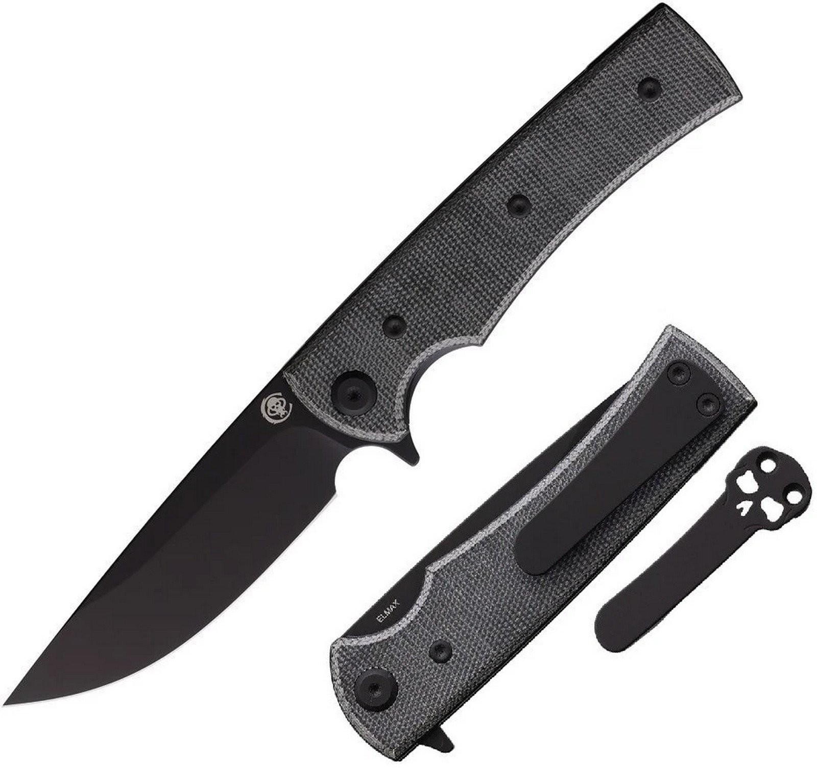 Chaves Liberation Street Linerlock Folding Knife Steel Tanto Blade - CHAV14323