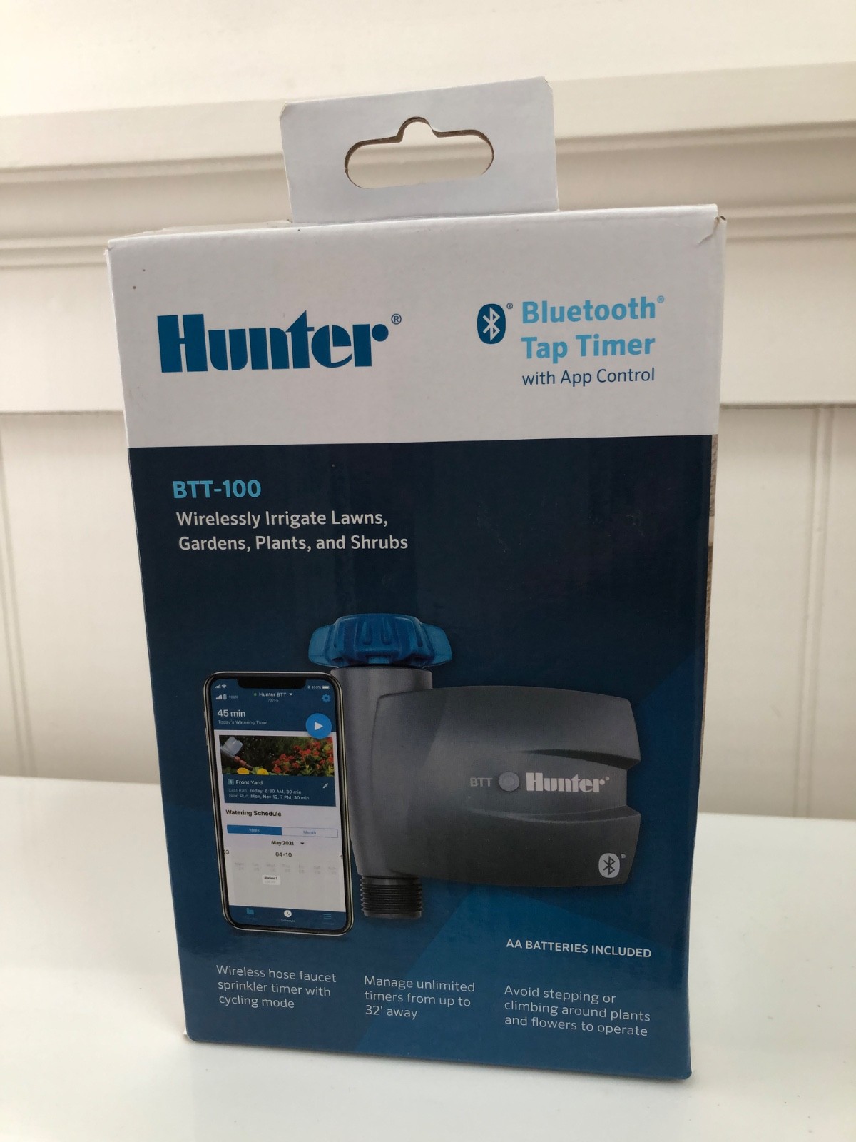 Hunter BTT-100 Single Station Battery Operated Timer Bluetooth App Control