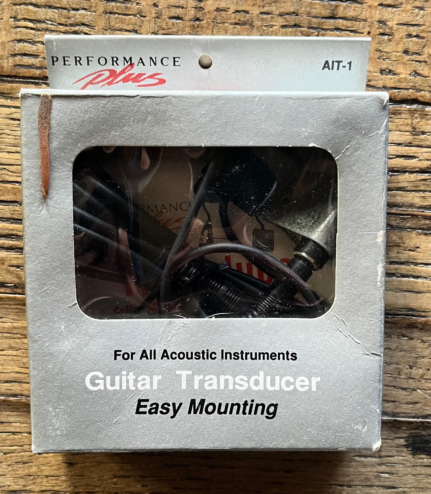 Performance Plus AIT-1 Easy Mount Acoustic Guitar Transducer Pickup