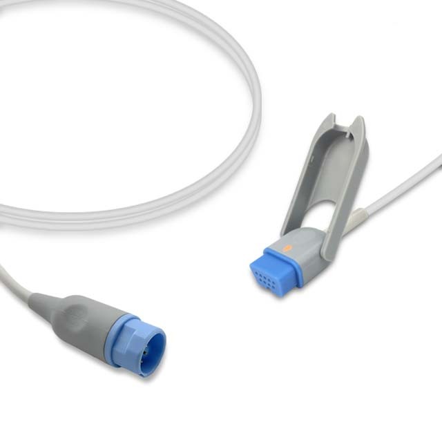 JC-024P Compatible SpO2 Adapter Cable for Nihon Kohden OLV 1100A 3.0m (1Pc)