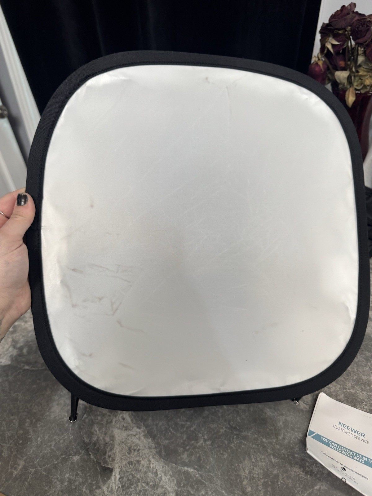 Neewer Softbox Diffuser Square Rectangle Black White Photo Studio Softboxes
