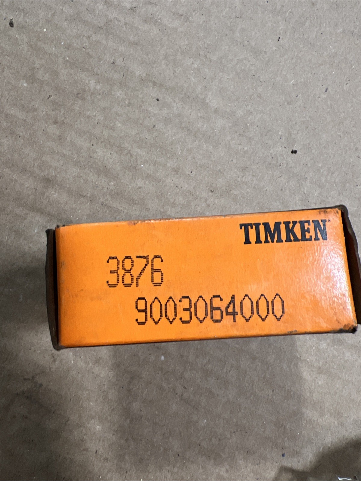 Timken 3876 Tapered Roller Bearing Single Cone N.O.S.