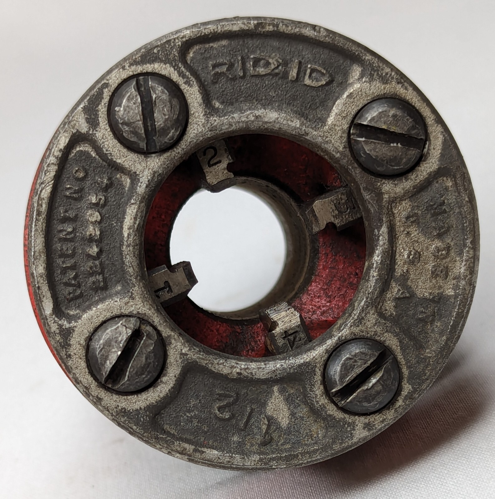 Vintage Ridgid 1/2" Pipe Die Threader Made in USA
