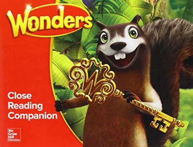 Wonders Close Reading Companion, Grade 1 (ELEMENTARY - Paperback - Very Good t