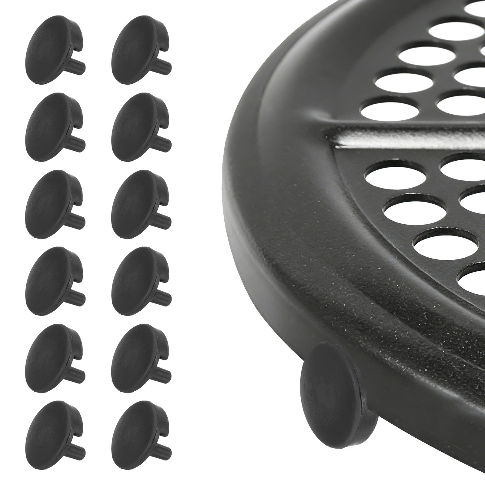 12 Pcs Air Fryer Replacement Parts for Air Fryer 0.7x0.7x0.6 Inch, Round