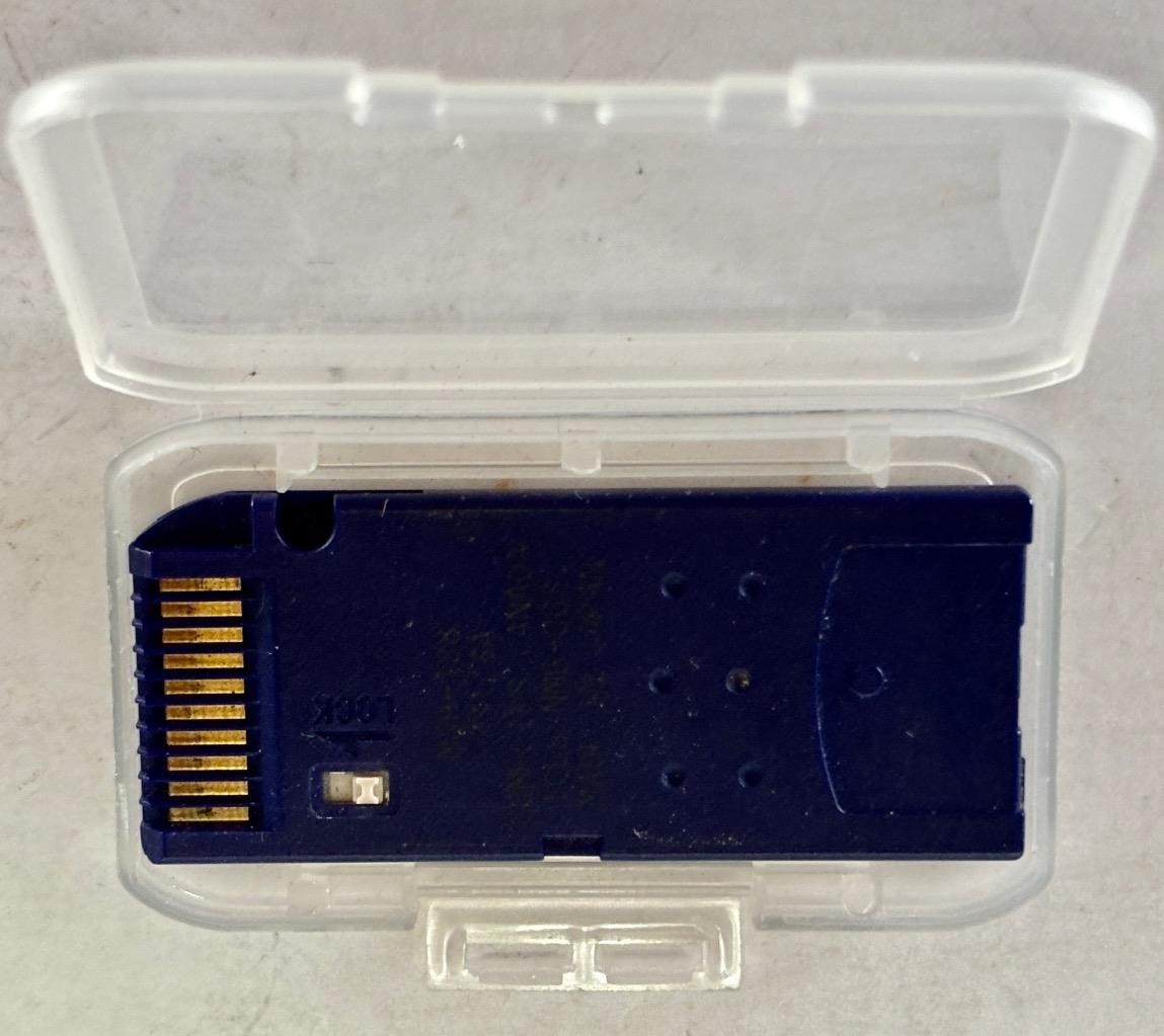 SONY MAGIC GATE 128MB MEMORY STICK TESTED GOOD FOR OLD CAMERAS