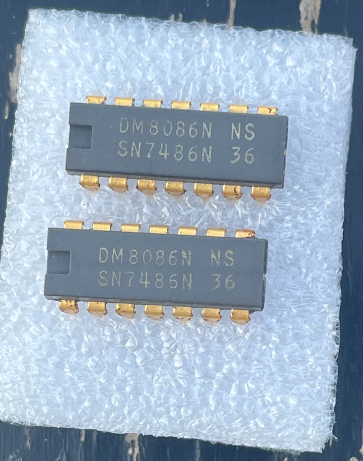 2 pcs SN7486N 14 PIN DIP IC Quadruple 2-Input Exclusive-OR Gate