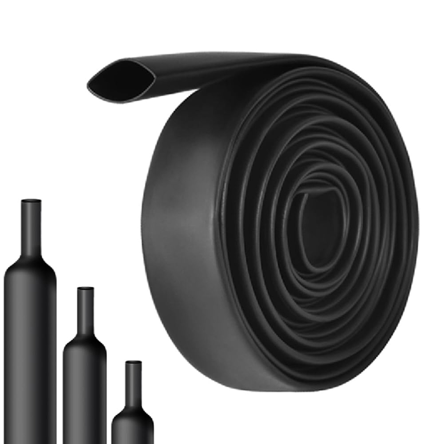 3/8 Inch 16.5Ft 3:1 Waterproof Heat Shrink Tubing,Marine Grade Shrink Wrap,Wi...