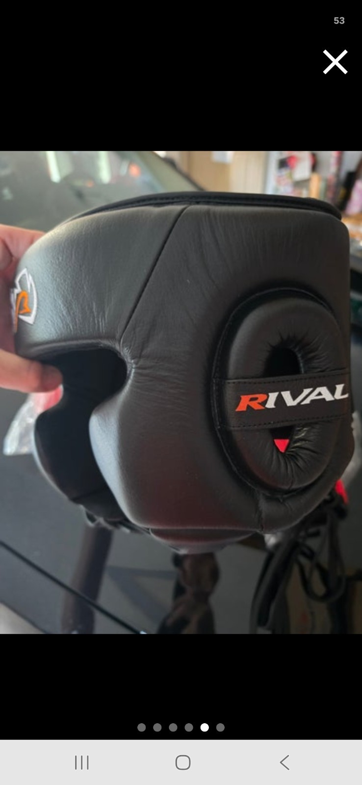 Rival Boxing Training Headgear & sparring gloves