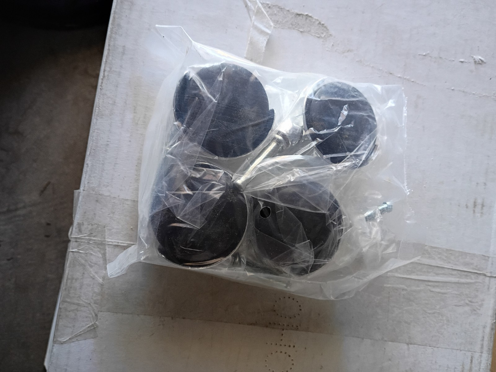 Pack Of 4 Twin Wheel Office Chair Casters