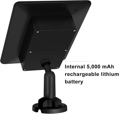 Trail Camera Solar Panel, Mini Solar Battery Charger DC 12V/1A 6V/1.5A Build