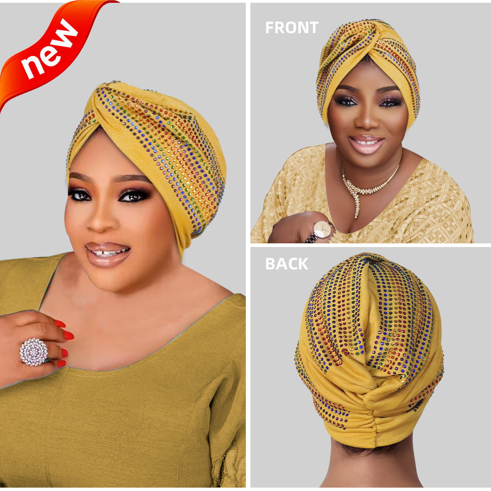 Hijab Women Hair Loss Cap African Beanie Muslim Turban Head Wrap Hat Chemo Cap