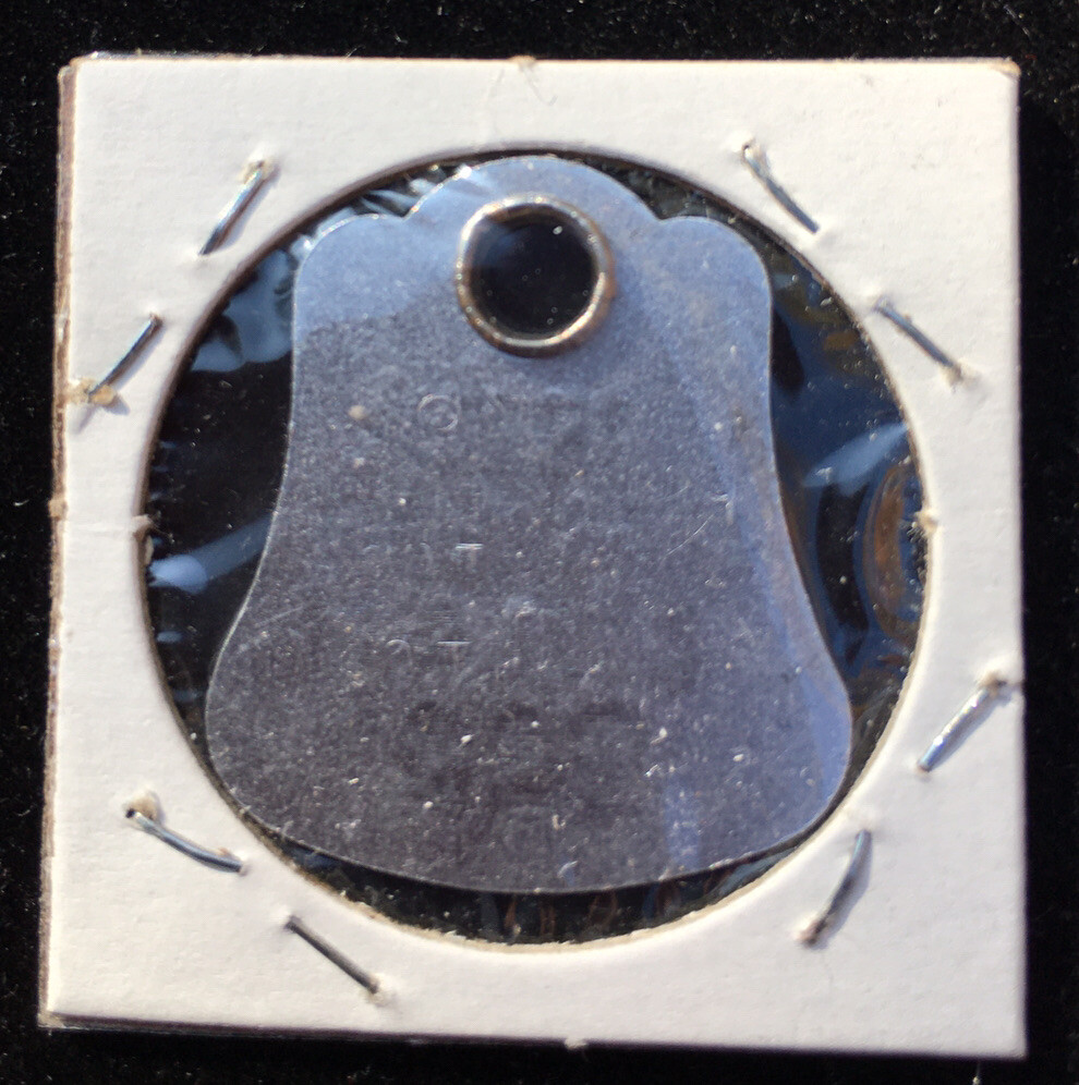 1976 Dog Tag #244 ~ Zillah, WA ~ our lot s180