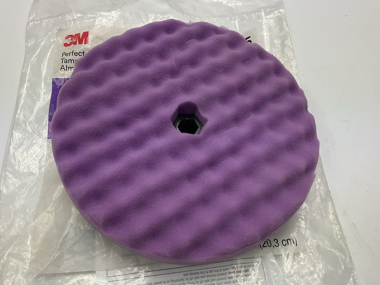 3M 33035 Perfect-It 1 Finishing Pad 8" Quick Connect Pad Double-sided