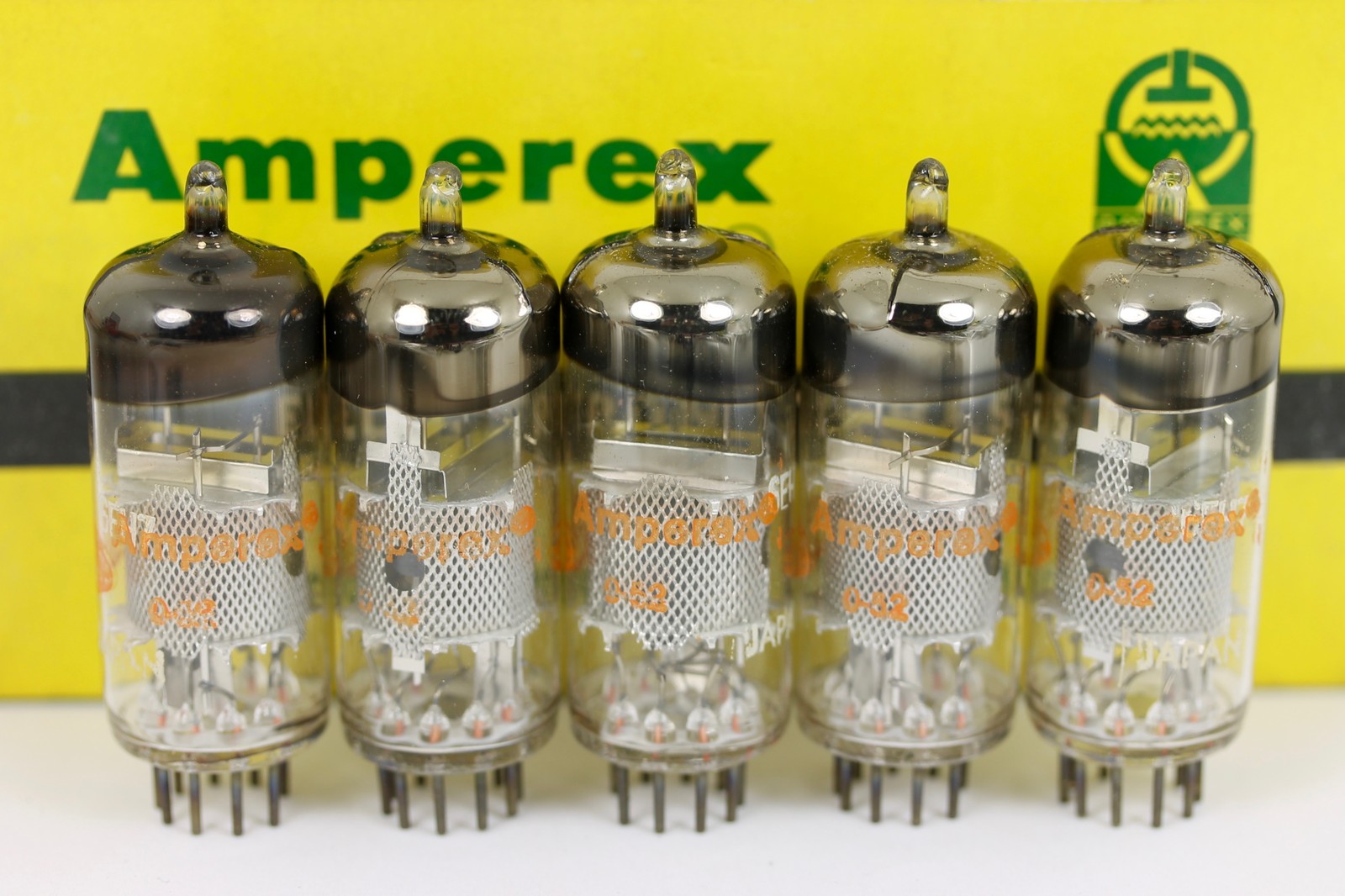 EF183 6EH7 CV5831 NOS AMPEREX QUINTET ( 5 TUBES AMPLITREX TESTED) JAPAN QUALITY!