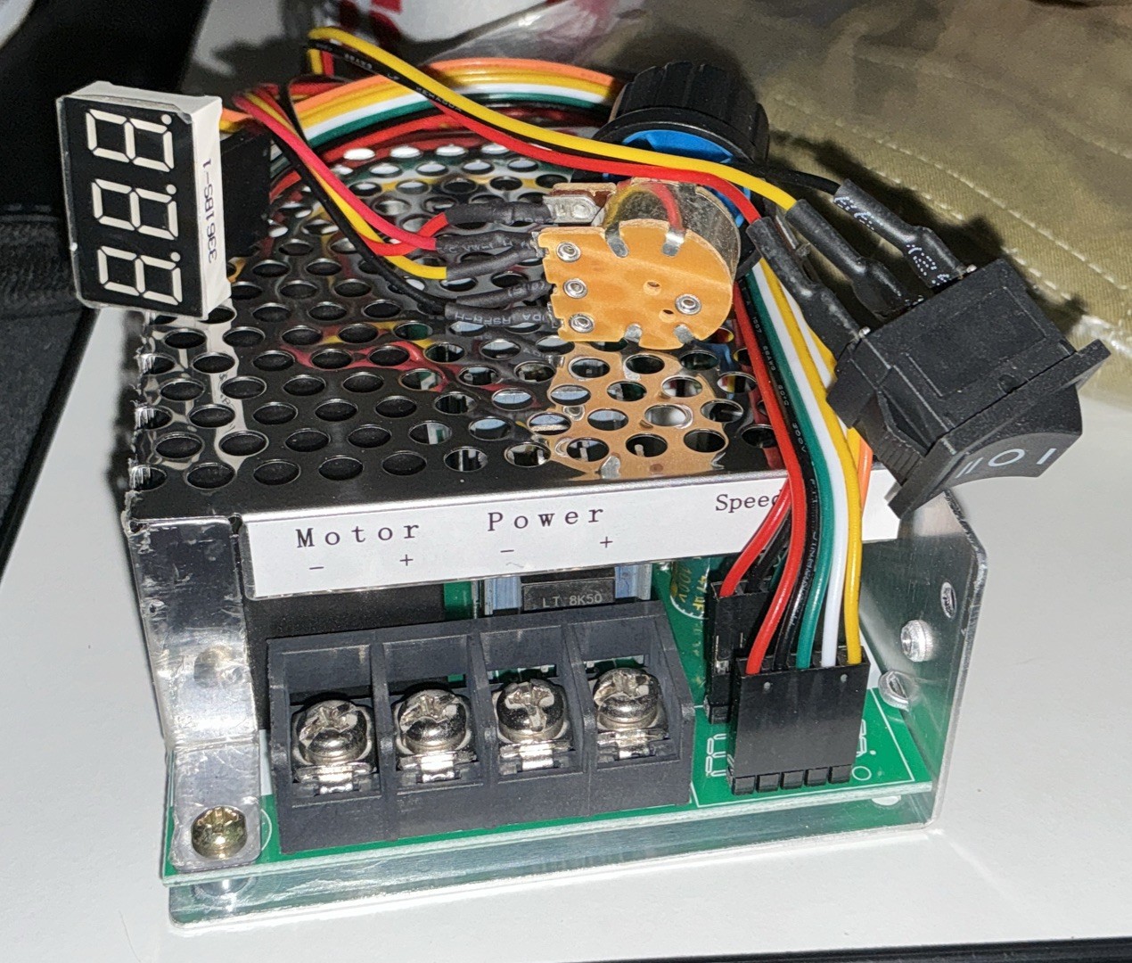 DC 10-55V MAX 60A Reversible PWM Motor Speed Controller New In Box