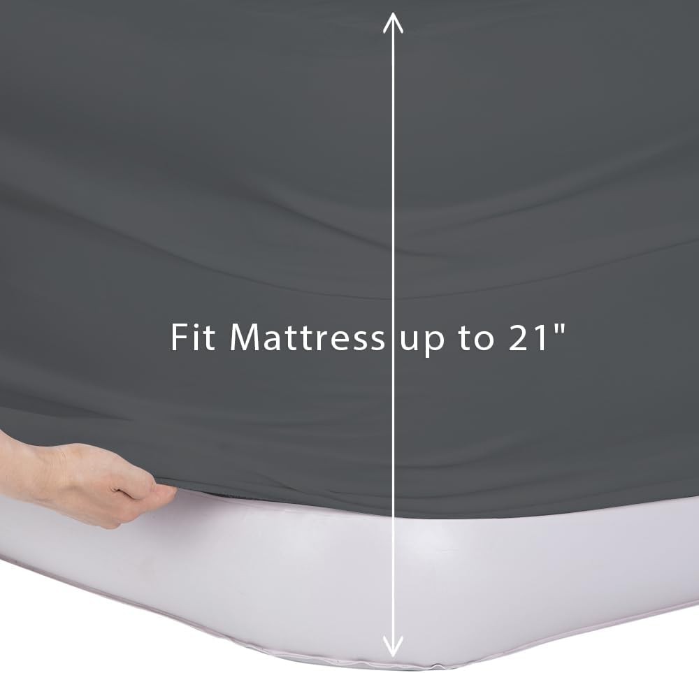 Inflatable mattress sheets, removable bed cover