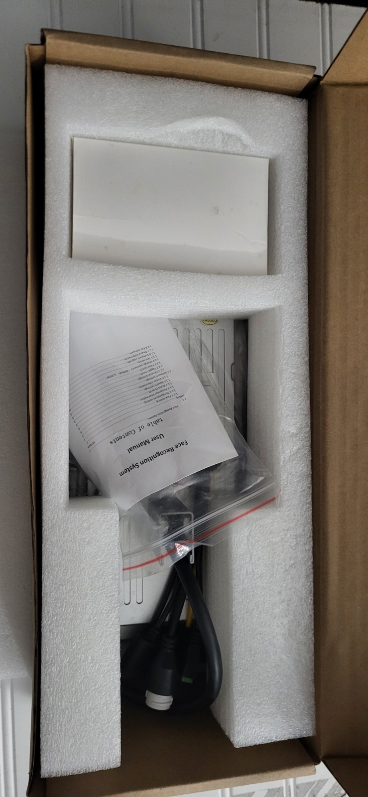 Facial Recognition Machine 8in. Screen