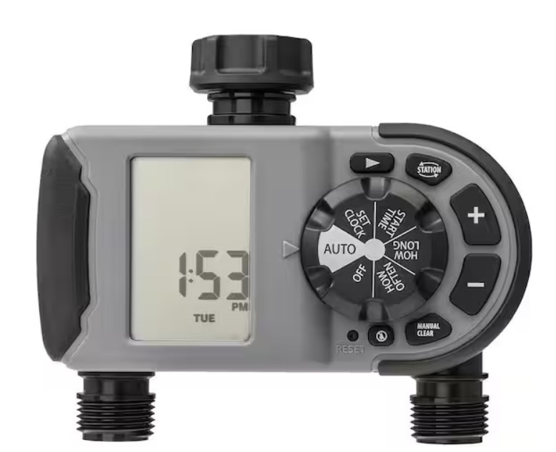 NEW SEALED! ORBIT 2-OUTLET PROGRAMMABLE HOSE SPRINKLER WATERING TIMER FAST SHIP!