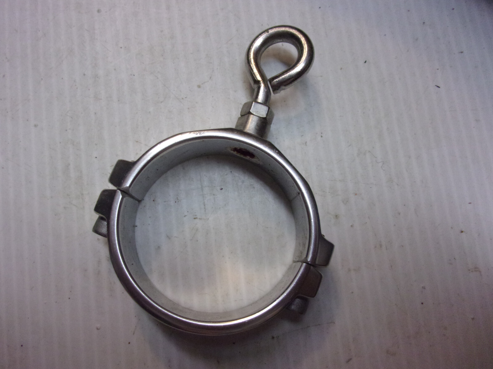 RUPP MARINE OUTRIGGER  rigging coupler  ring and eye 2-3/8" ID