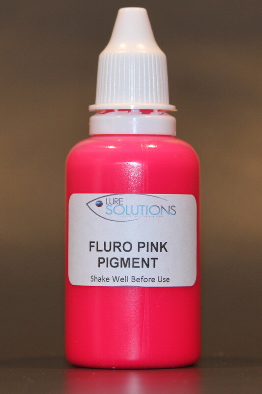 Soft Plastic Colour Pigment Concentrate 30ml FLUORESCENT PINK (opaque)
