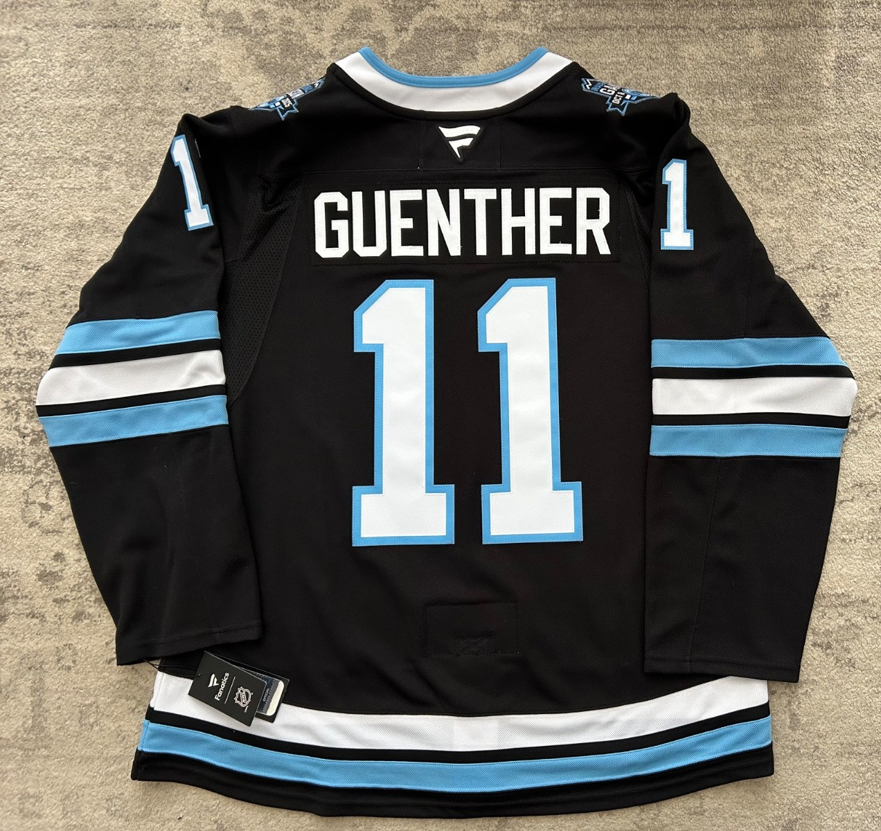 UTAH Hockey Club INAUGURAL GAME - GUENTHER fanatics NHL jersey 56 XXL mammoth