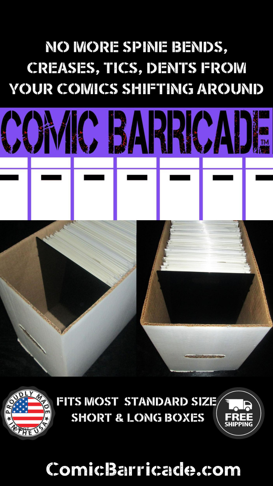 Comic Barricade Single Pack Stabilize & Protect Comic Books New!