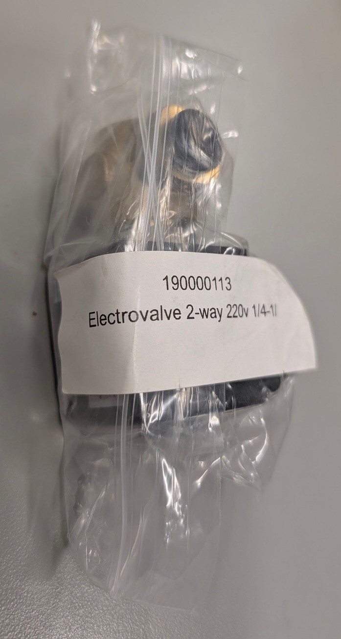 Electrovalve 2-way 220v 1/4-1/4 FKM F1.5 - Nuova Simonelli part number 190000113