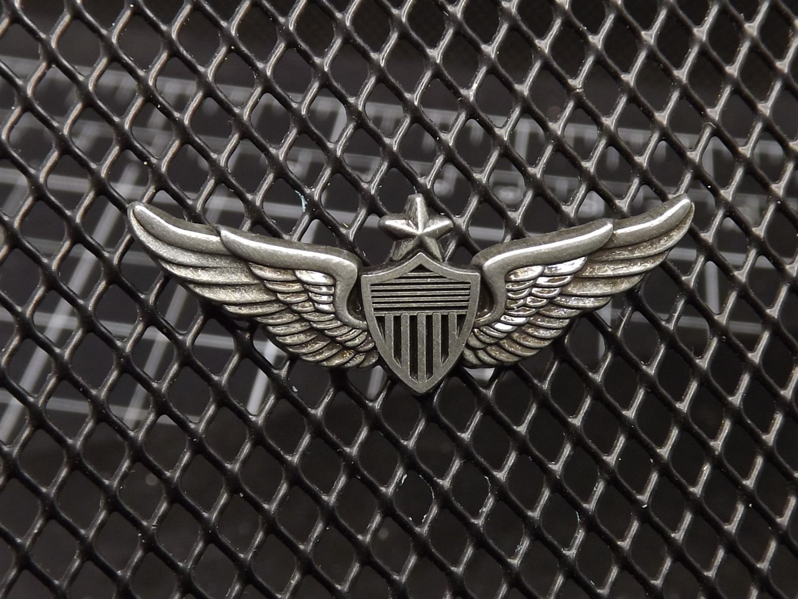 Mini Lapel Pin "ARMY AVIATOR SENIOR" Wings LIFETIME GUARANTEE 1.25" FREE SHIP