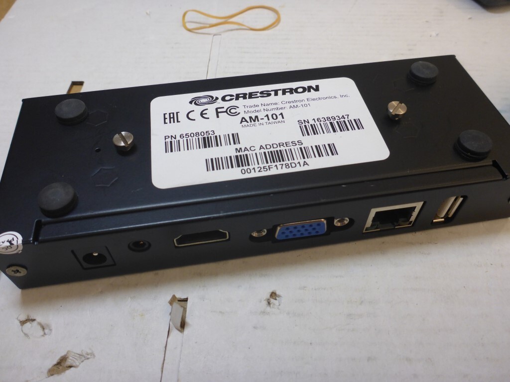 AU SELLER OPENED NEW Crestron AM-101 AirMedia Presentation Gateway UNIT ONLY